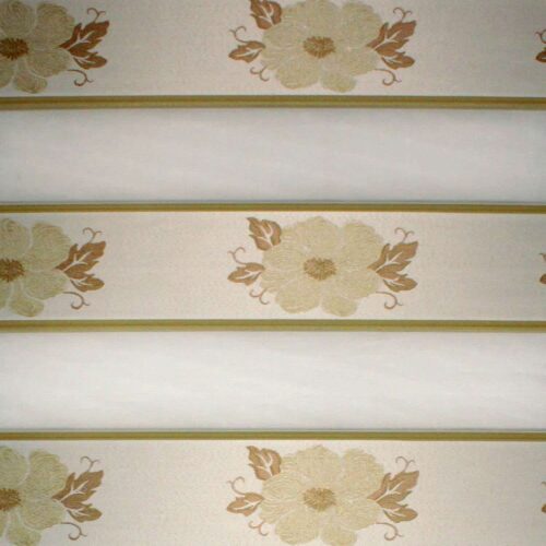 پرده زبرا گلدار کد LV-802 -1