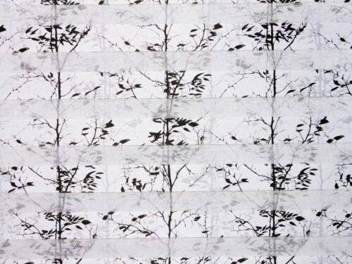 پرده زبرا چاپی گلدار  کد H-103 -3