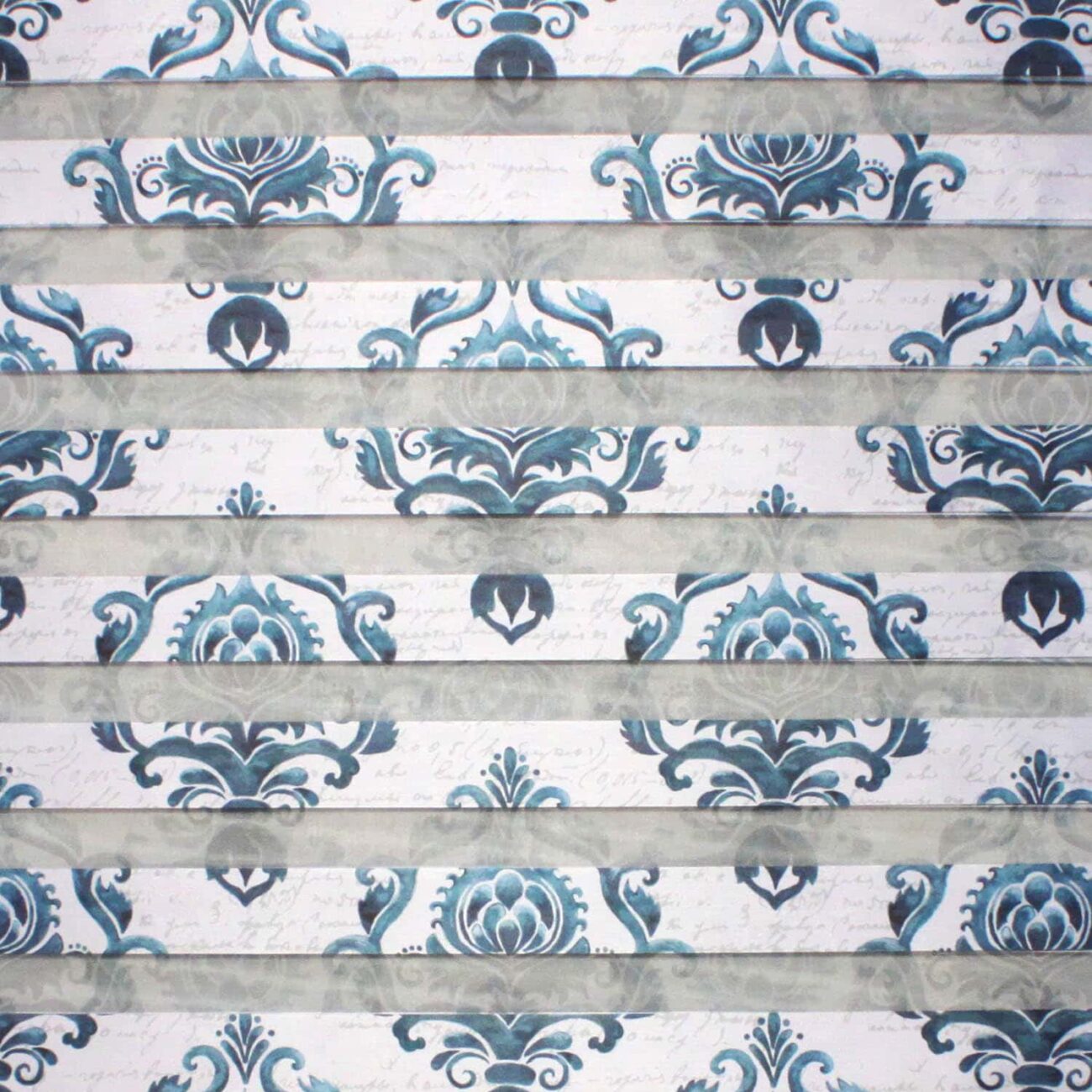 پرده زبرا چاپی گلدار   کد H-118 -1