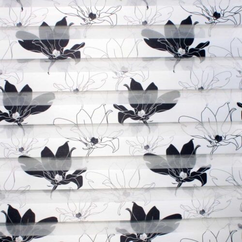 پرده زبرا گلدار کد H-152-2