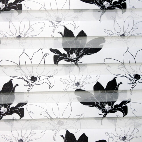 پرده زبرا گلدار کد H-152-6