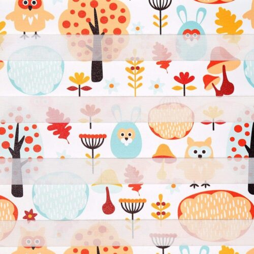 پرده زبرا کودک کد H-169-5