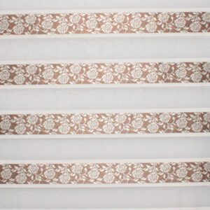 پرده زبرا گلدار کد S-488-3 -1