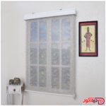 پرده شب و روز گلدار کد OZK-24185-808-3