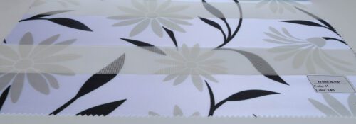 پرده زبرا چاپی گلدار  کد H-148 -1