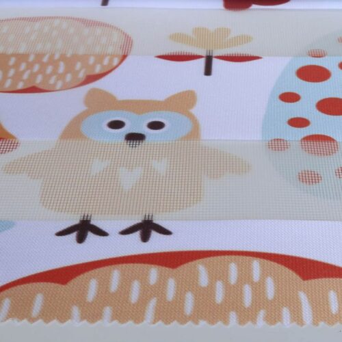 پرده زبرا کودک کد H-169-1