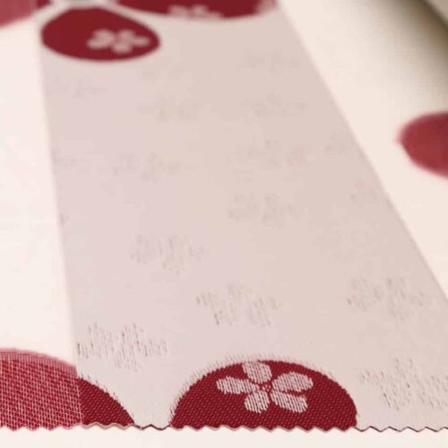 پرده زبرا گلدار کد SN-2121-1-1