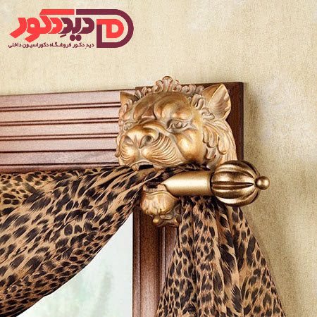 پایه و گلدسته طرح شیر پرده پانچ