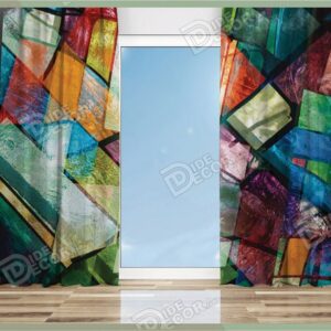 پرده پانچ مدرن کد P-52