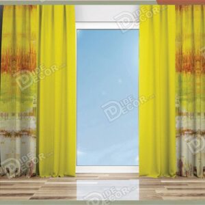 پرده پانچ زرد P-81