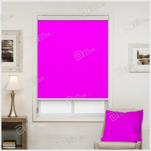 پرده شید تک رنگ کد SCO-130 به رنگ سرخابی Magenta