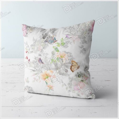 روکش کوسن گل و پروانه ZFP-76