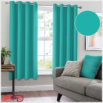 پرده پانچ PCO-106 رنگ سبز کبریتی روشن Light Sea Green