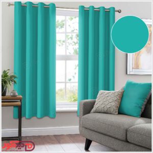 پرده پانچ PCO-106 رنگ سبز کبریتی روشن Light Sea Green