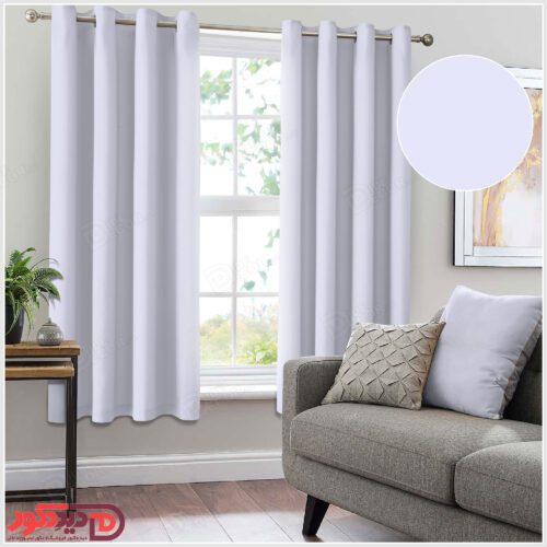 پرده پانچ تک کد PCO-127 رنگ نیلی کمرنگ very pale lavender color پرده پانچ تک کد PCO-127 رنگ نیلی کمرنگ very pale lavender color