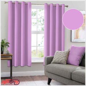 پرده پانچ تک رنگ کد PCO-129 رنگ بنفش کدر Medium lavender magenta