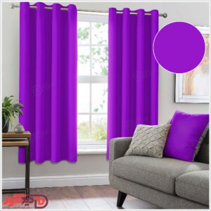 پرده پانچ PCO-131 رنگ ارغوانی بنفش Purple