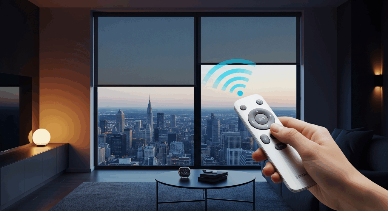 عکس خانه هوشمند با پرده زبرا سه بعدی یا سیلوئت سه بعدی برقی