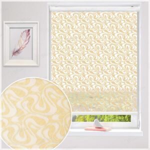 پرده شب و روز راشل تور امواج رنگ کرم کد 02-3513 cream double shades blinds