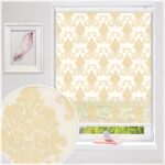 پرده شب و روز راشل کرم رنگ کد 02-3523 cream shades blinds