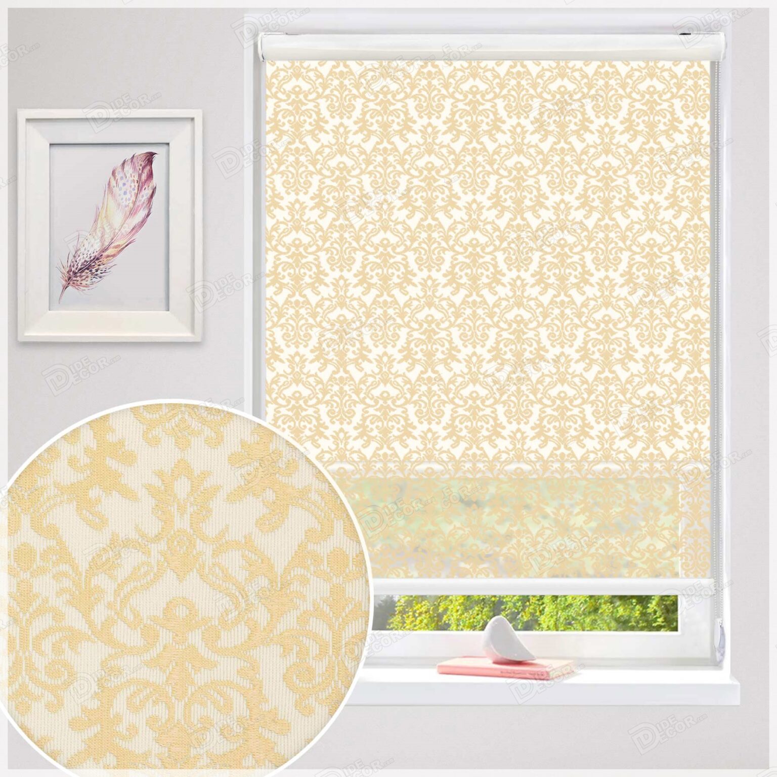 پرده شب و روز راشل کرم رنگ کد 02-3526