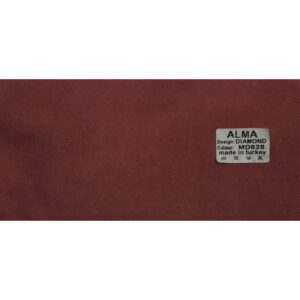 پارچه قرمز تیره پرده پانچ کتان کد MD-828