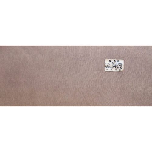 پارچه پرده پانچ کتان پارچه ترک رنگ طوسی روشن کد MD-825