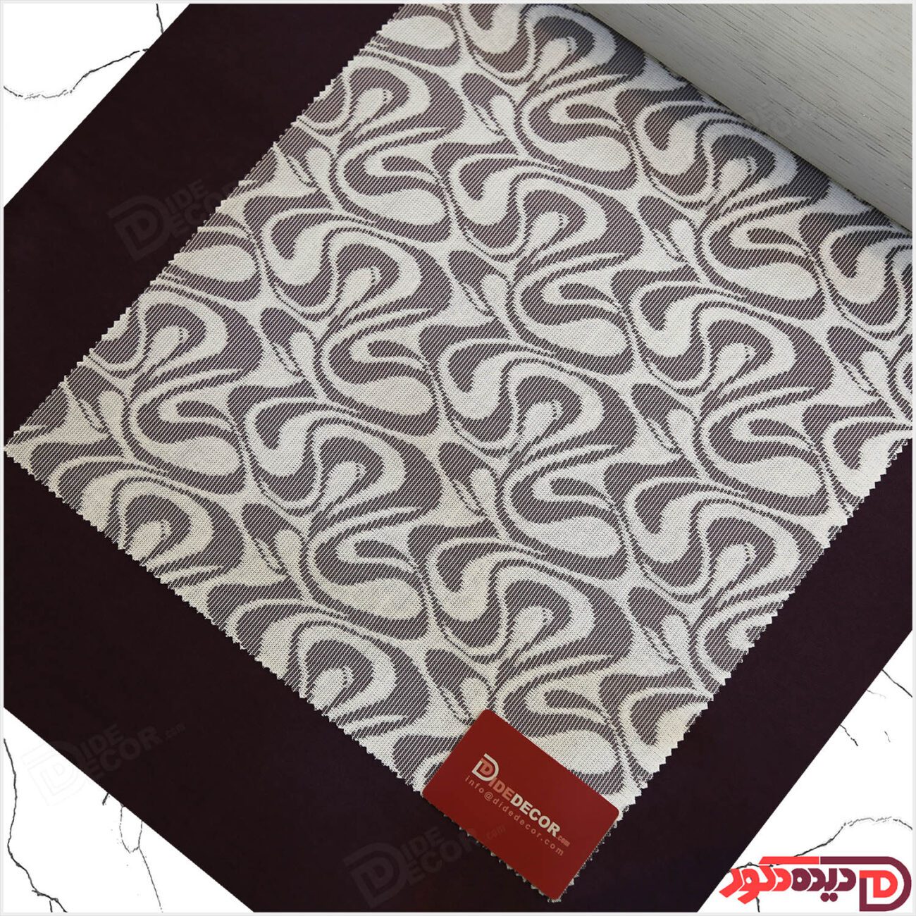 پرده زبرا دومکانیزم شب و روز راشل سفید 3513-1