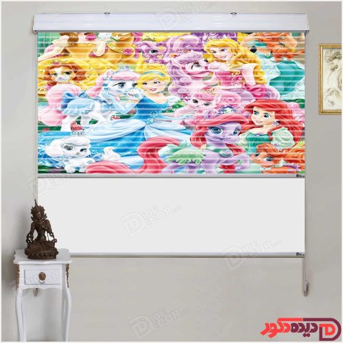 پرده زبرا دو مکانیزه کارتون پرنسس های دیزنی سفید برفی سیندرلا آرورا کد KZD-016-B پرده زبرا دو مکانیزه کارتون پرنسس های دیزنی سفید برفی سیندرلا آرورا کد KZD-016-B