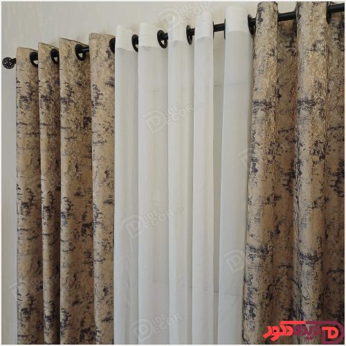 پرده پانچ طرح دار - طرح ونوس