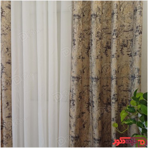 پرده پانچ طرح دار - طرح ونوس