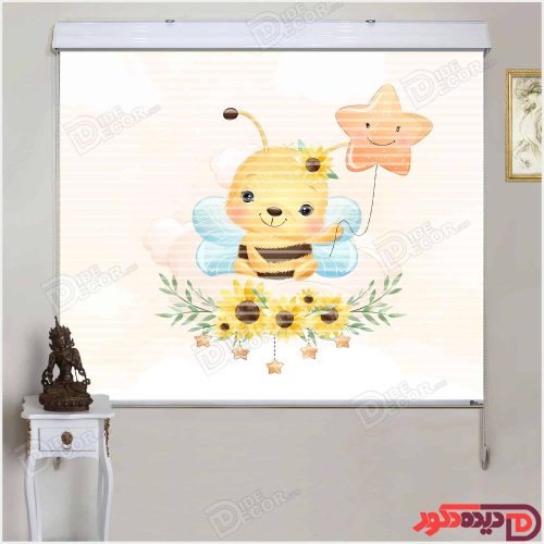 پرده زبرا دومکانیزم کودک زنبور طلایی کد kzd-023 پرده زبرا دومکانیزم کودک زنبور طلایی کد kzd-023