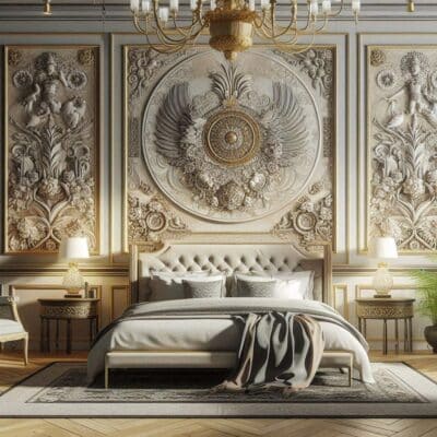 دیوار پوش در دکوراسیون اتاق خواب