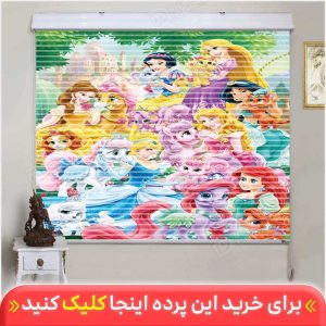 پرده زبرا دومکانیزم پرنسس دیزنی کد KZD-016