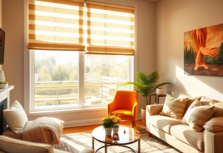 پرده زبرا سالن پذیرایی