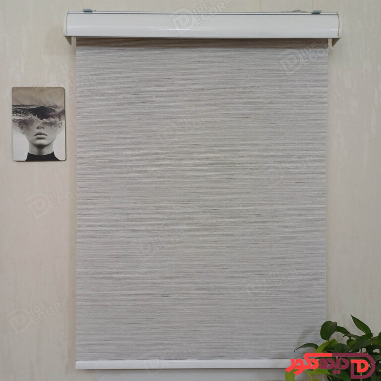 پرده شید طوسی روشن کد B-1017-105