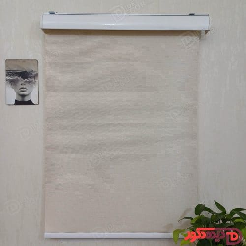 پرده شید کرم روشن کد B-1018-102