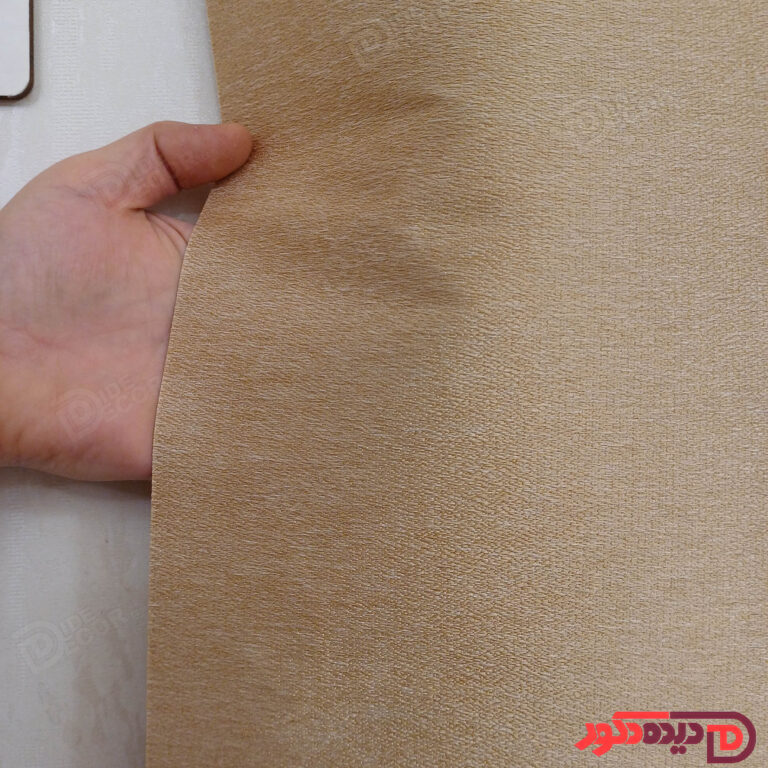 پرده شید کرم تیره نخودی ترک کد B-1020-109