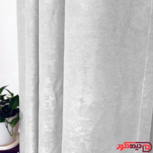 پرده پانچ جیر پتینه رنگ طوسی نقره ای کد 4183 پرده پانچ جیر پتینه رنگ طوسی نقره ای کد 4183