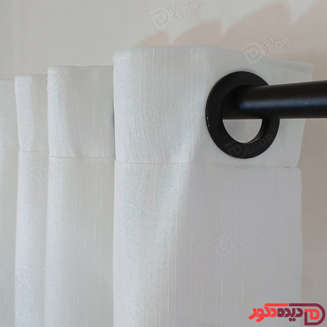 پرده حریر شاین هفت رنگ پانچی کد PH-123803