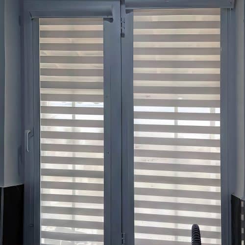 پرده مینی زبرا پشت دری 2 سانتی