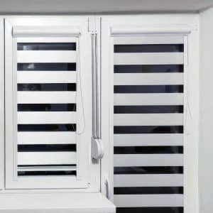 پرده مینی زبرا پشت دری 7 سانتی