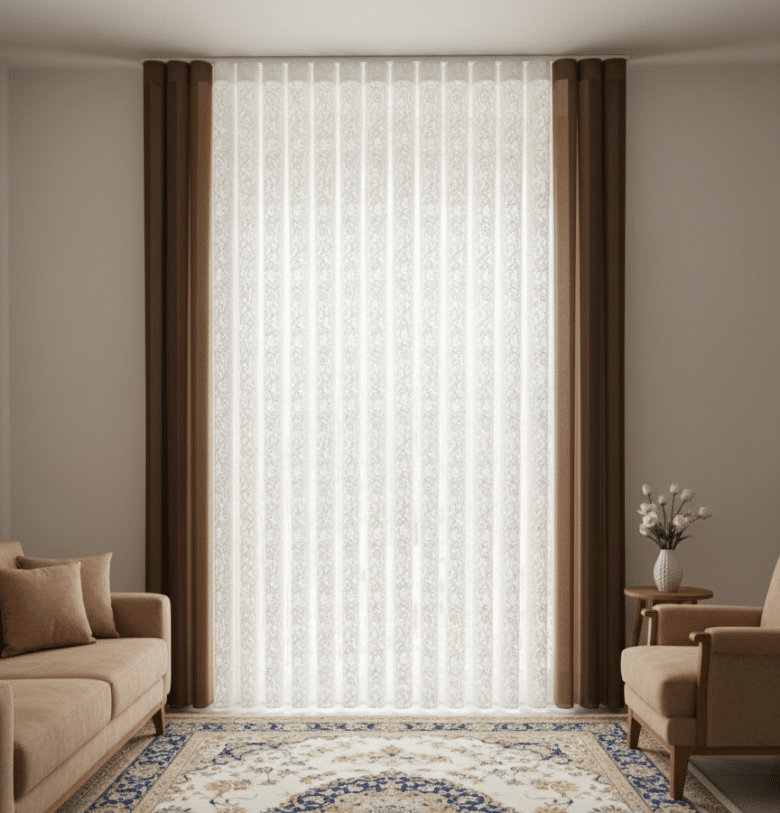 پرده ورتیکال یا پرده عمودی دی کی DK