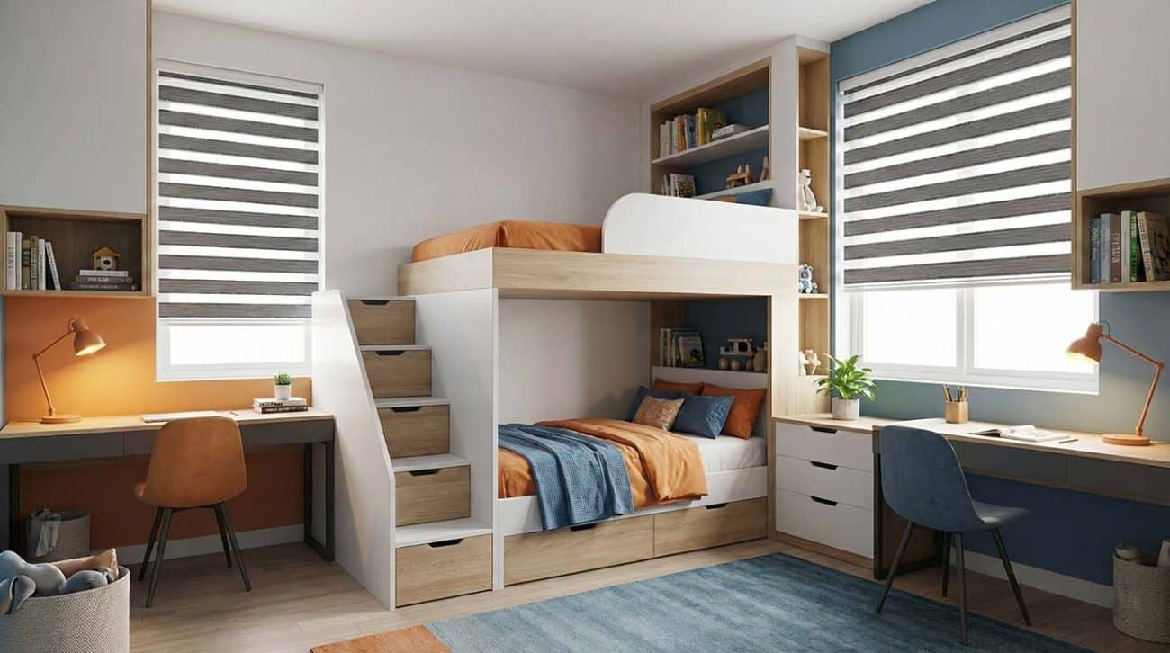 دکوراسیون اتاق کودک- تلفیق هنر- ایمنی و روانشناسی در قلمرو فرزندان