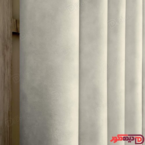 پرده پانچ جیر پتینه رنگ نباتی کد 3254