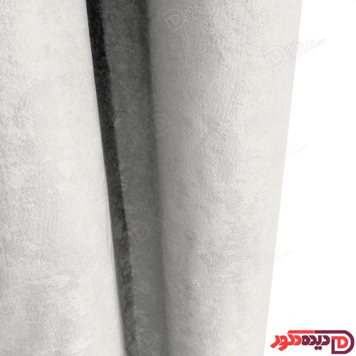 پرده پانچ جیر پتینه رنگ استخوانی کد 3274