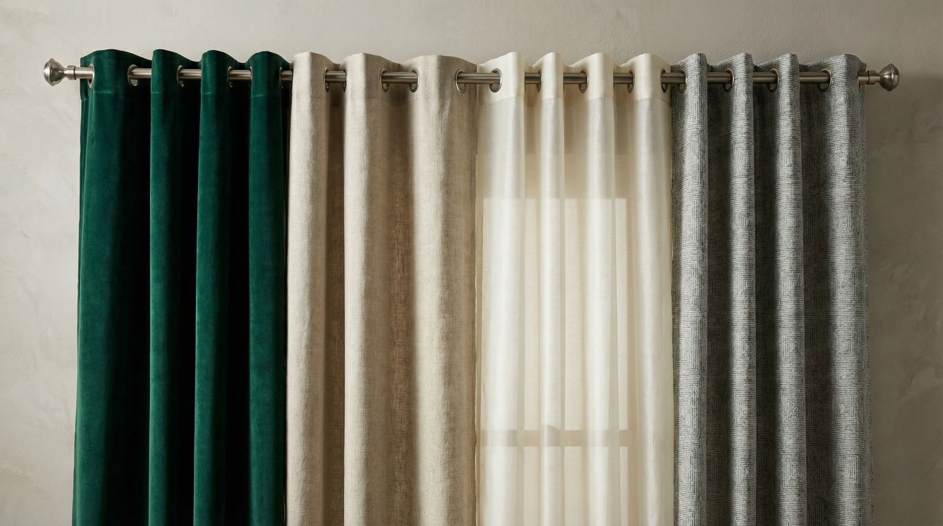 خرید پرده پانچ مدل جدید 1403 | قیمت و راهنمای انتخاب انواع پارچه