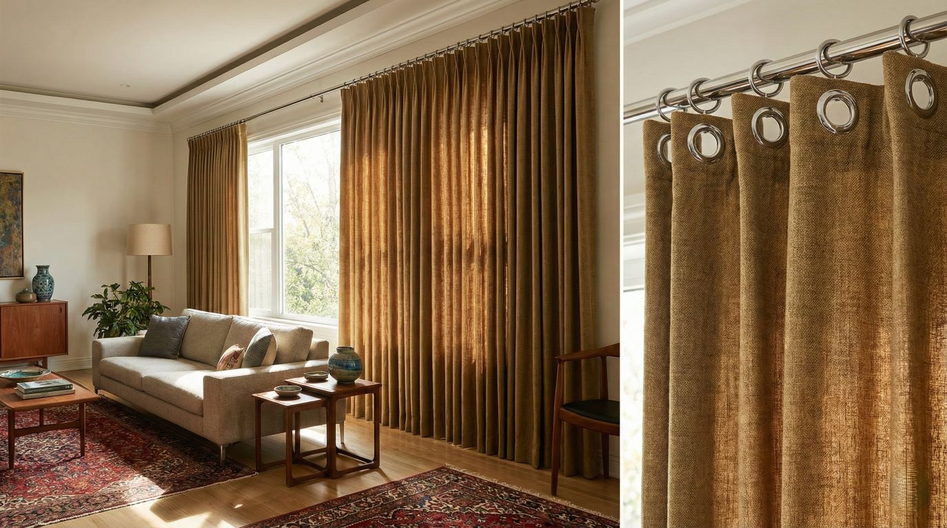 خرید پرده پانچ مدل جدید 1403 | قیمت و راهنمای انتخاب انواع پارچه